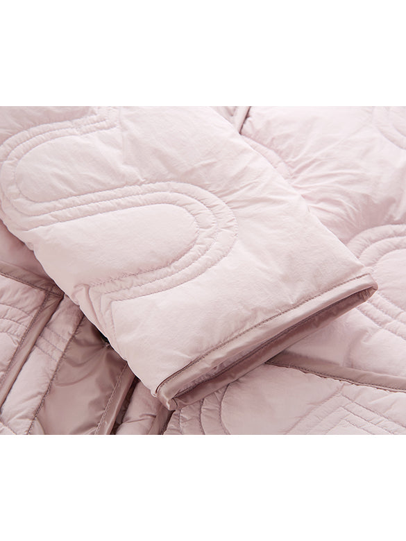 Monogram No-collar Down Jacket