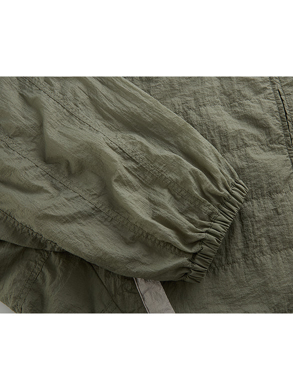 Nylon Design hoodie Blouson