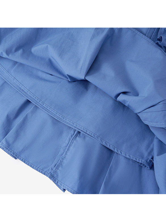 Frill Taffeta Skirt