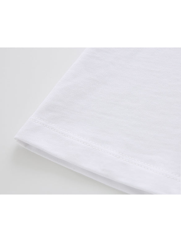 Embroidery One-point T-shirt