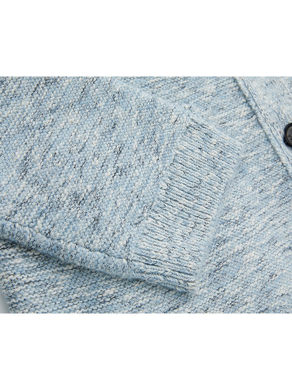 Embroidery Character Design Knit Cardigan