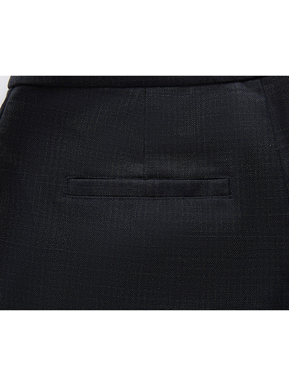 Frill Petti Pants Layered Plaid Short Pants