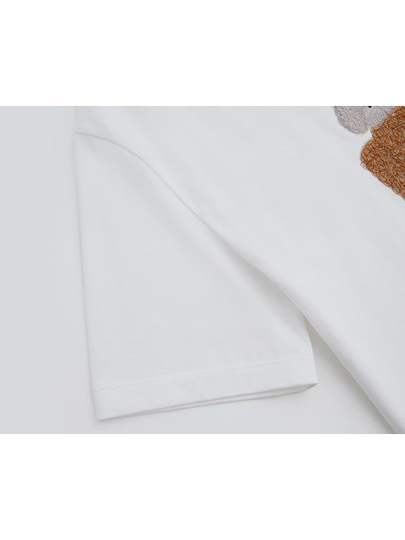 Embroidery Character T-shirt