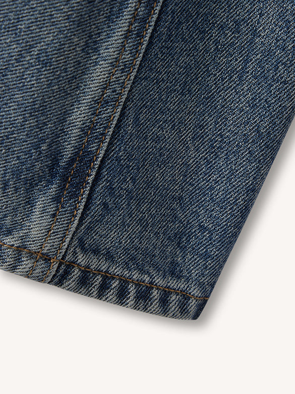 Sleeveless Denim Dress