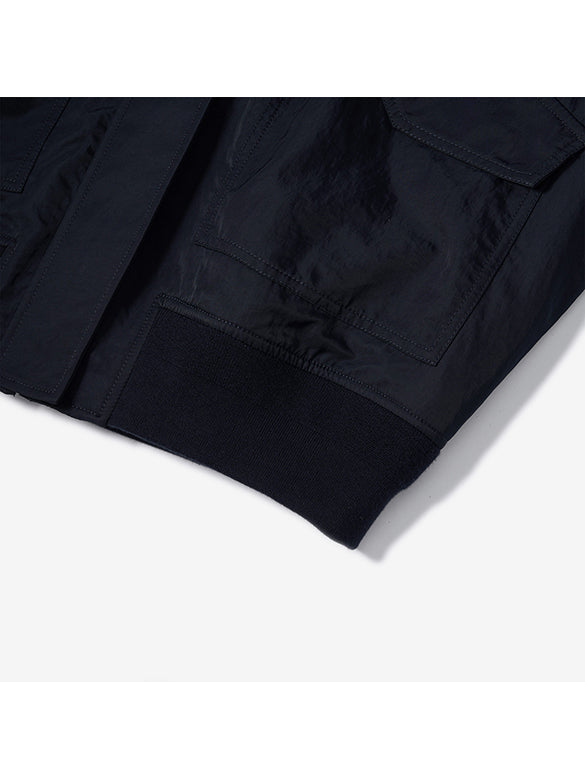 Sweat Hoodie Combination Blouson