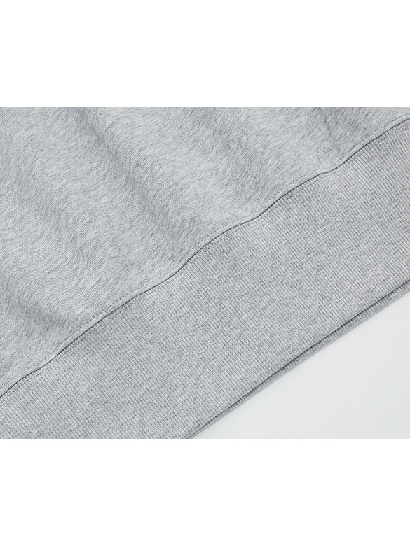 One-shoulder Cut-out Sweatshirt