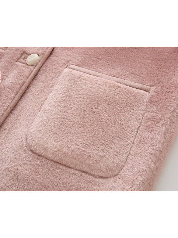 Fake Mouton Reversible Coat