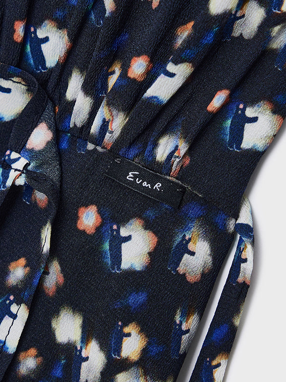 Euan Roberts Collaboration Printed Dress