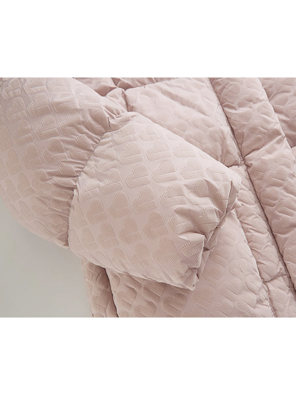 Monogram Pattern Down Coat