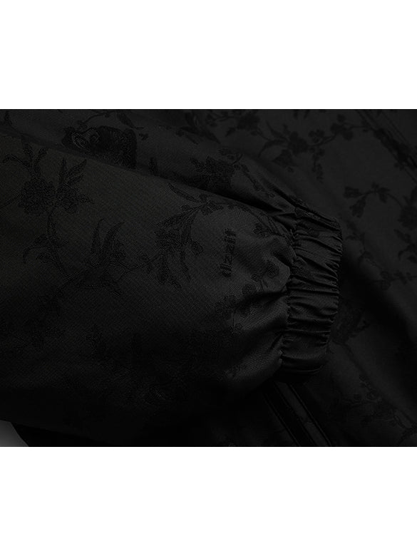 Unicorn Jacquard Sporty Zipper Blouson