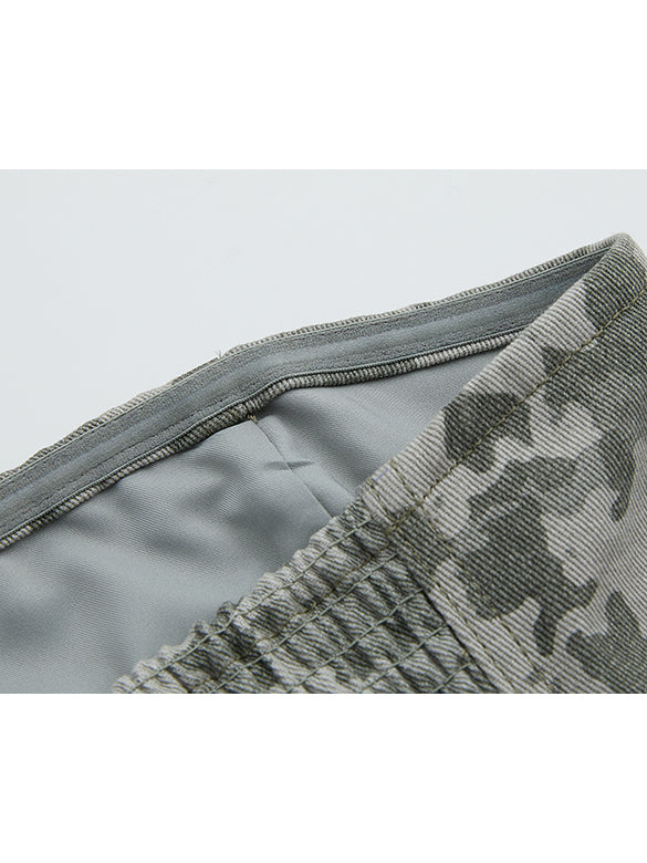 Camouflage Denim Bustier