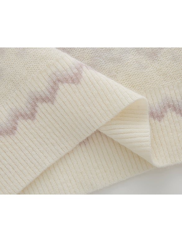 Design Pattern Knit Top