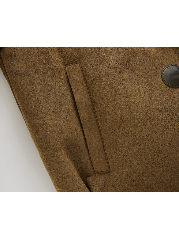 Fake Mouton Hoodie Duffle Blouson