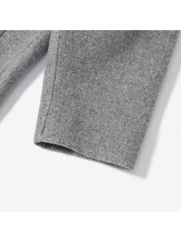 Reversible Pompon Hoodie Outer