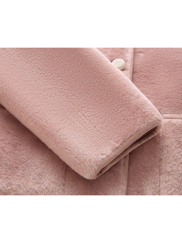 Fake Mouton Reversible Coat