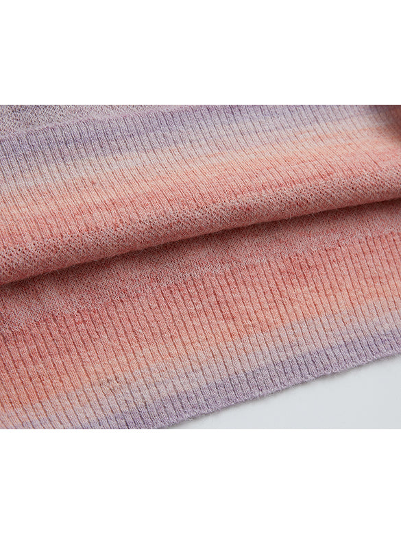 Monogram Stripe Gradation Knit
