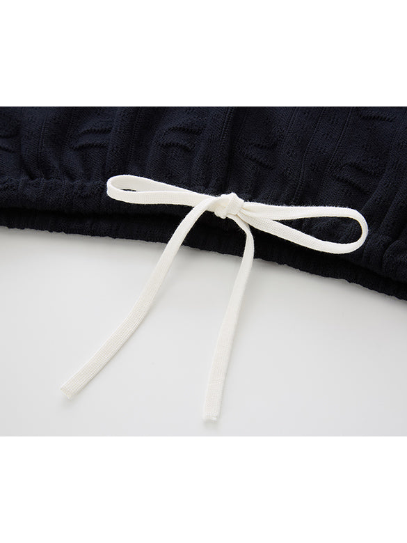 Bi-color Line Polo-Knit