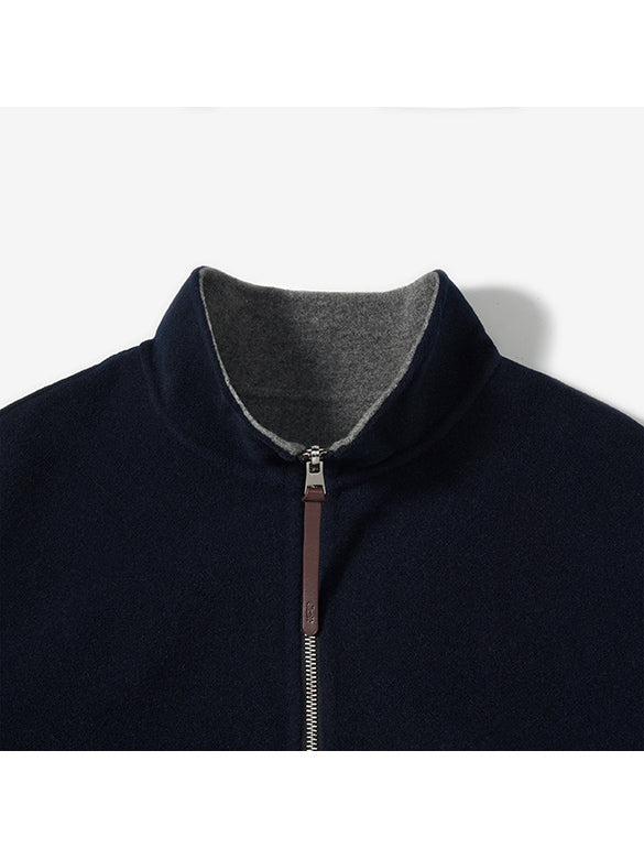 Reversible Freese Zipper Blouson