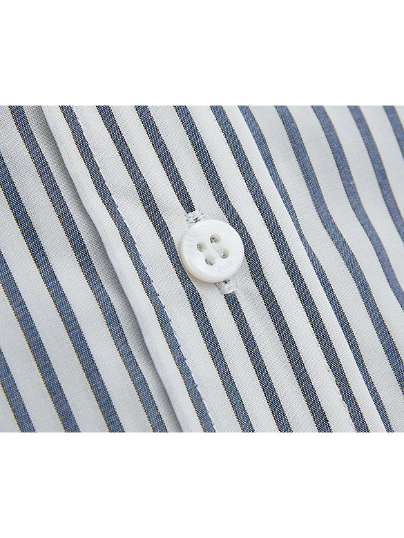 Printed Beads Stripe Shirt