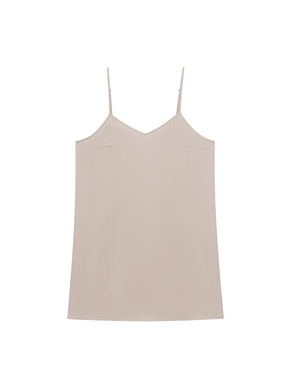 Tulle Combination Sleeveless Dress