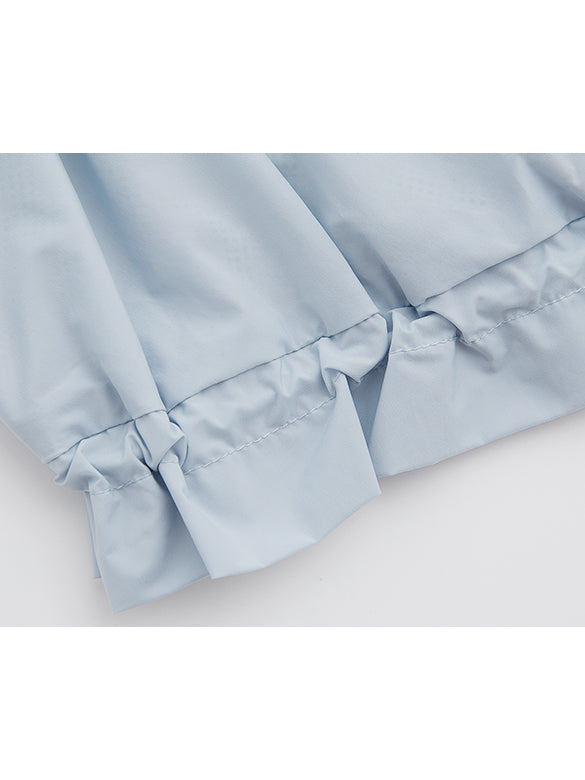 Sporty Hoodie Zipper Blouson