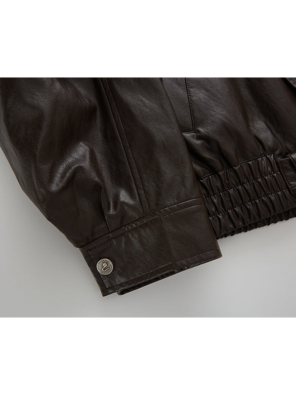 Fake Leather Riders Jacket