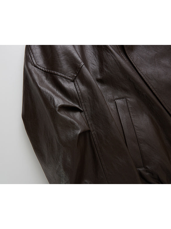 Fake Leather Riders Jacket