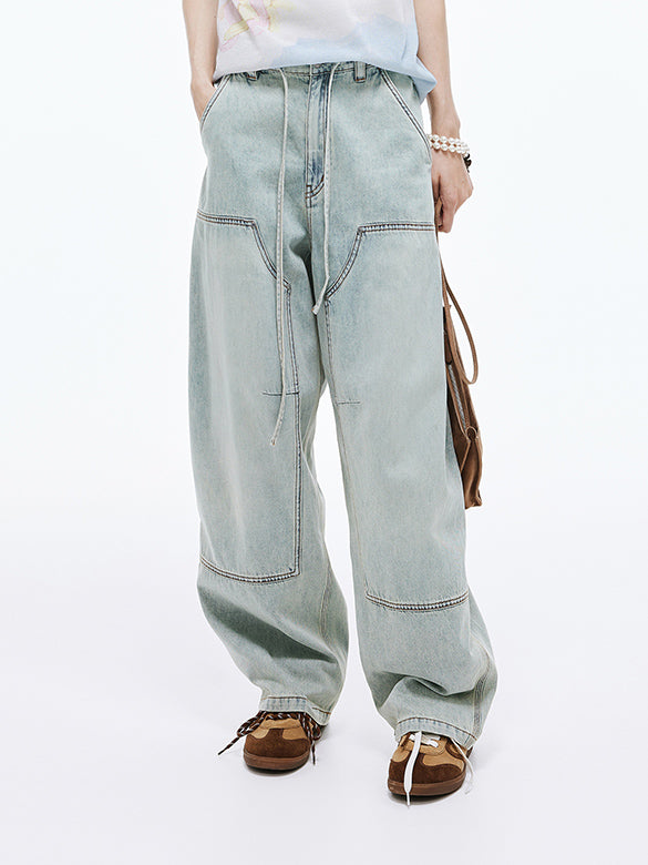 Switch Design Denim Pants