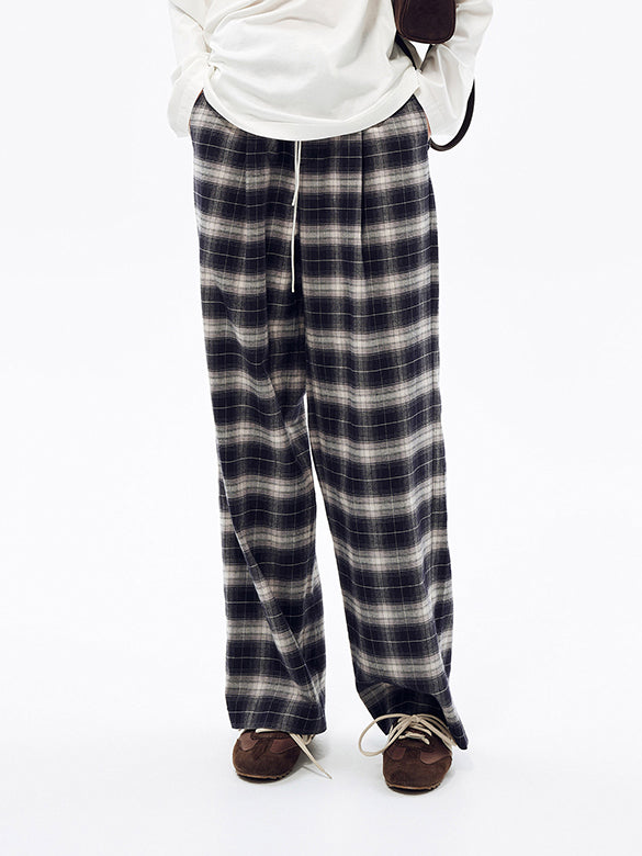 Plaid Easy Pants