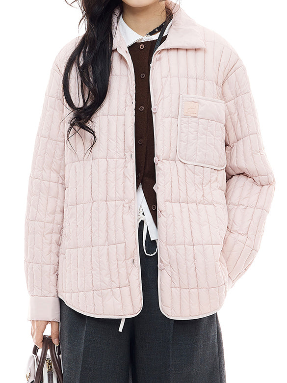 Pastel-colors Light Down Jacket