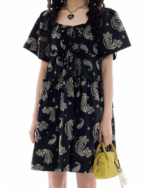 Paisley Pattern Dress