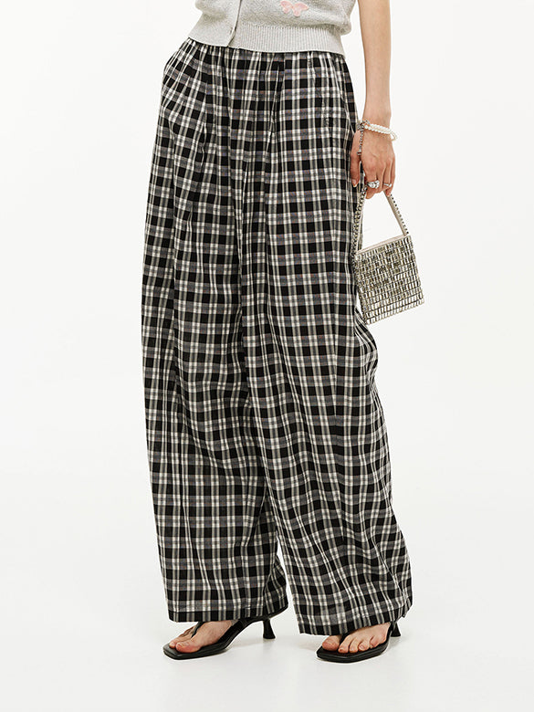 Plaid Easy Pants