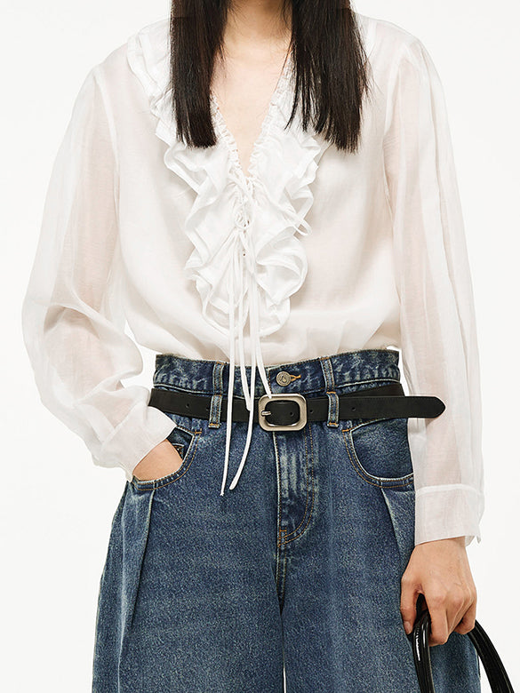 Frill Collar Blouse