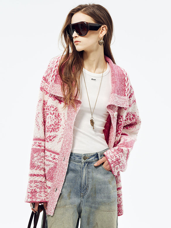 Button Knit Gawn