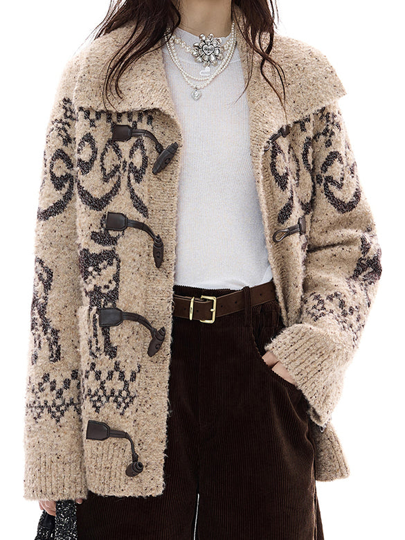 Pattern Knit Outer