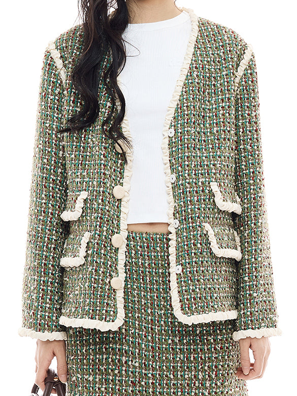Mix Tweed Jacket