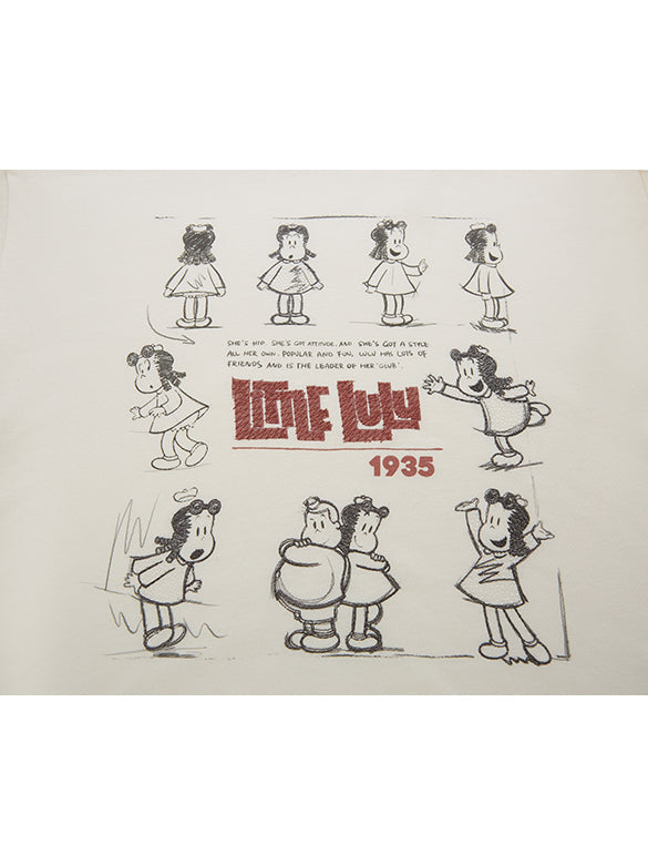 Printed & Beads Embroidery T-shirt