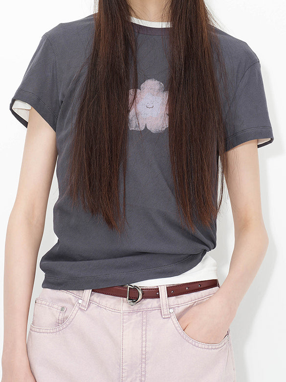 Euan Roberts Collaboration Printed T-shirt