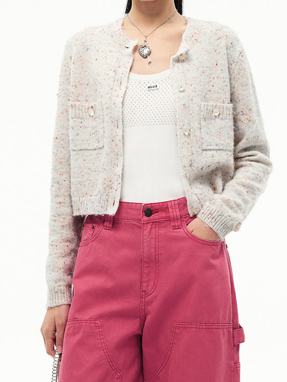 Mix Knit Cardigan