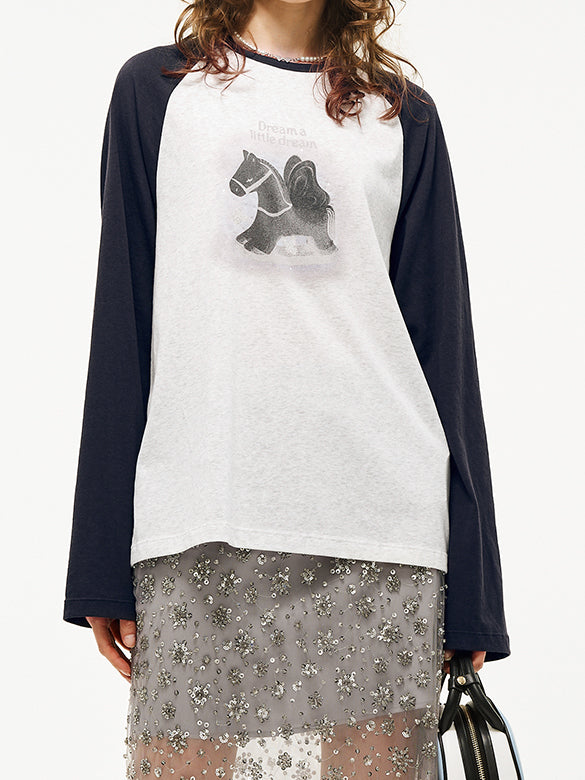 Unicorn Raglan T-shirt