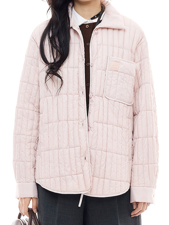Pastel-colors Light Down Jacket