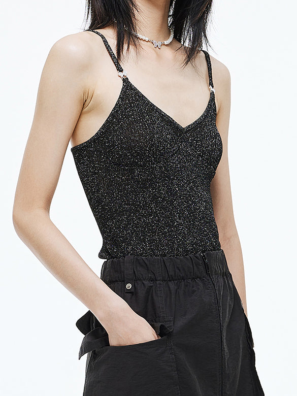 Glitter Camisole Knit