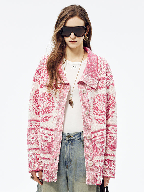 Button Knit Gawn