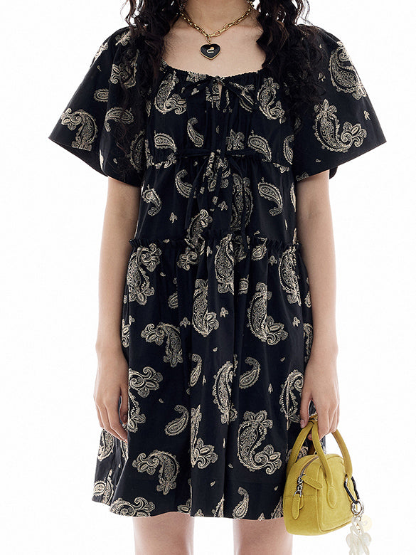 Paisley Pattern Dress