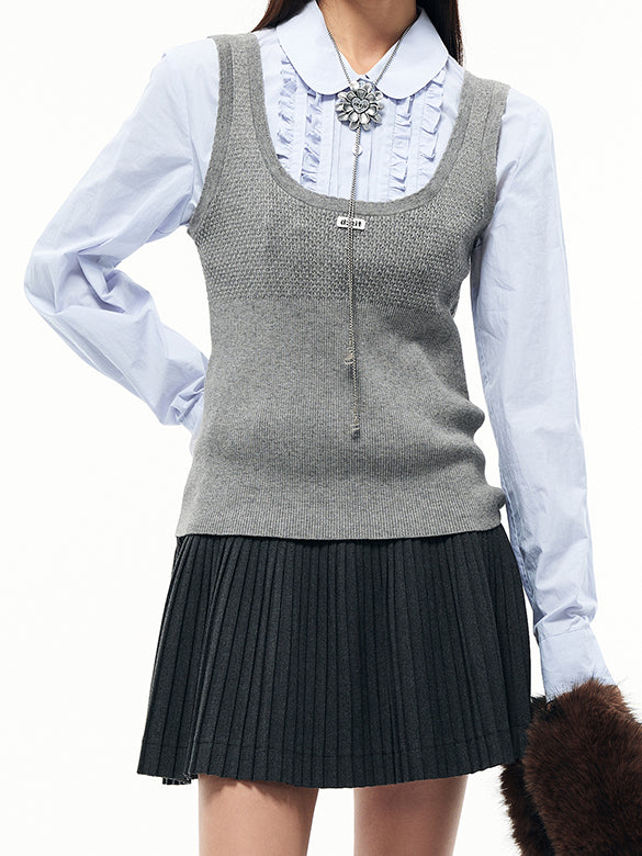 Frill Design Blouse