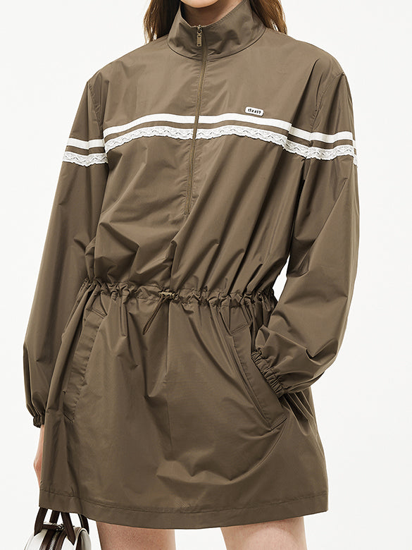 Lace Combination Sporty Dress