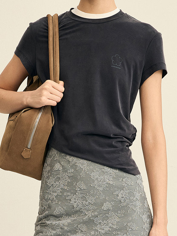 One-point Compact T-shirt
