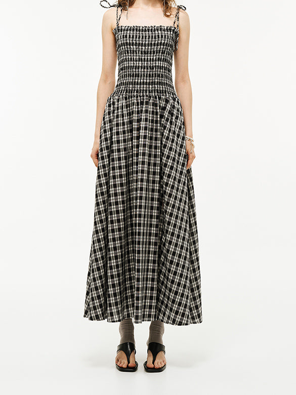 Plaid Bare Dress