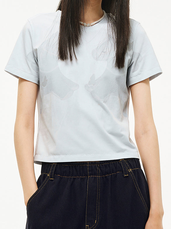 Unicorn Printed Compact T-shirt