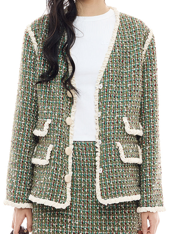Mix Tweed Jacket